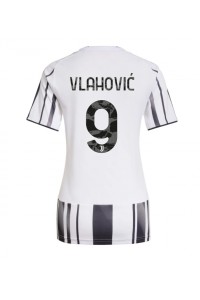 Juventus Dusan Vlahovic #9 Fotballdrakt Hjemme Klær Dame 2025-26 Korte ermer